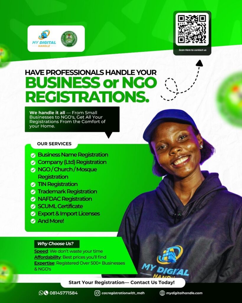 MDH Consults - CAC Registration | Trademark, NAFDAC | Business Consulting
